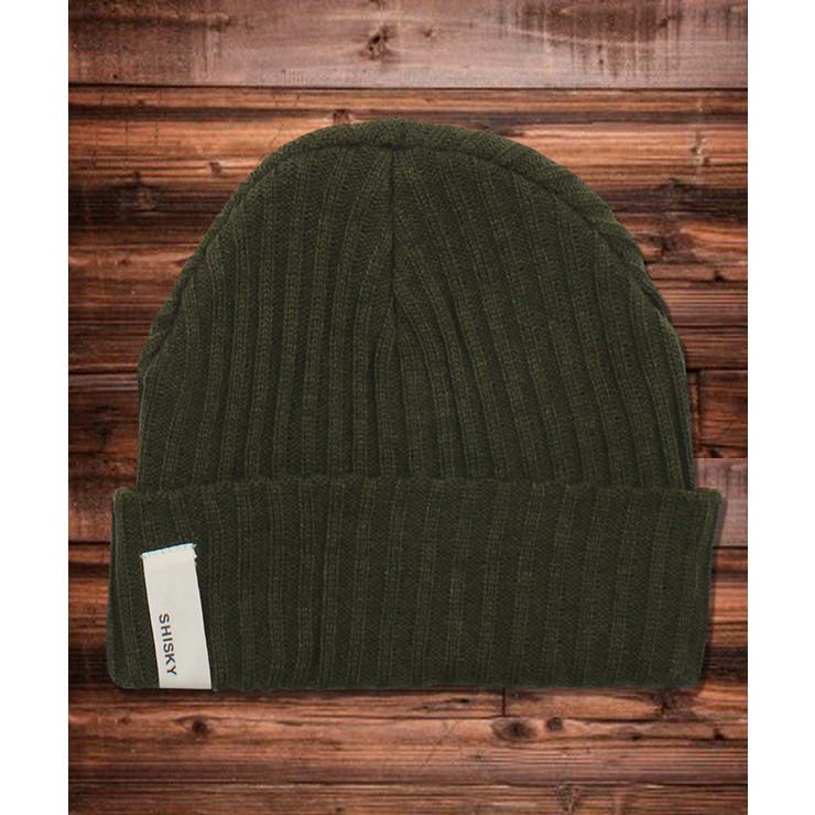 8-4カーキ | キッズ ニット帽 帽子 | ZI-ON