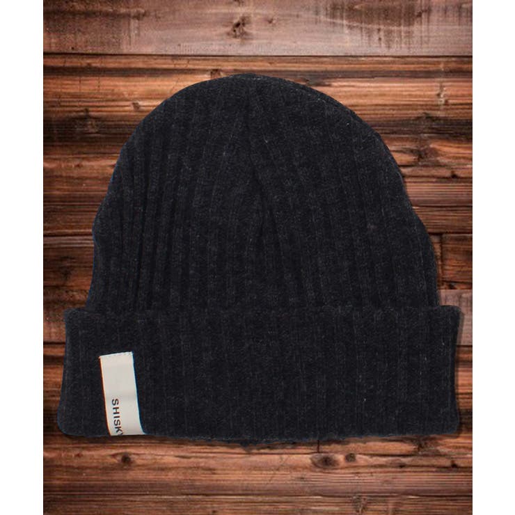 8-7杢チャコール | キッズ ニット帽 帽子 | ZI-ON