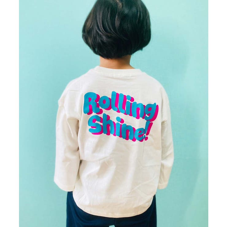 18-1オフホワイト/A | キッズ ロンT Tシャツ | ZI-ON
