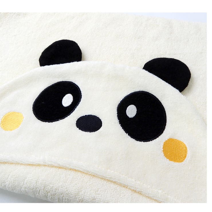 ＜バスローブ＞ズーミックアニマルフード付タオル60x120cm【ZOOMIC】▽綿100％スナップボタン付男女兼用子供キッズベビー赤ちゃん男の子女の子男児▽