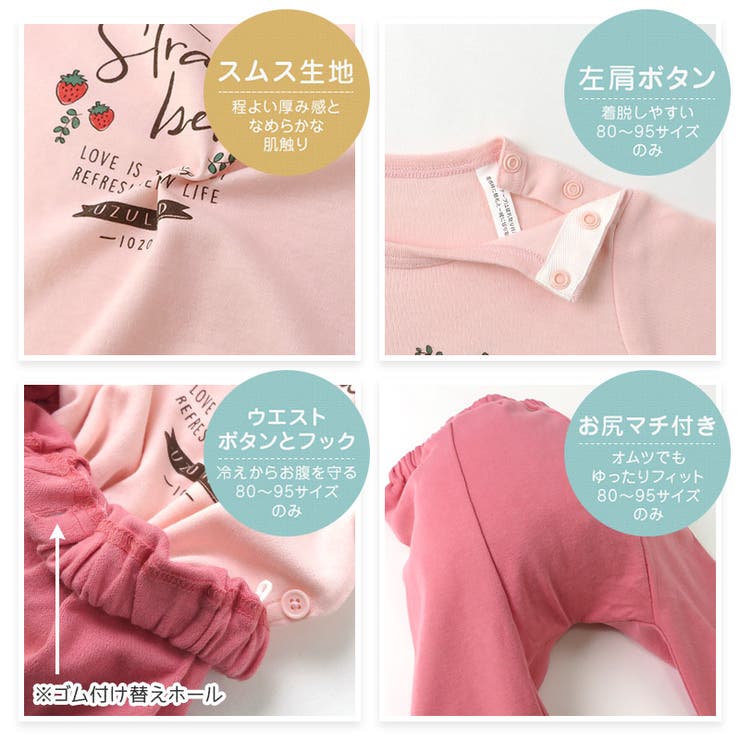 お泊りセット ウズランド 6点 | zooland | 詳細画像11 