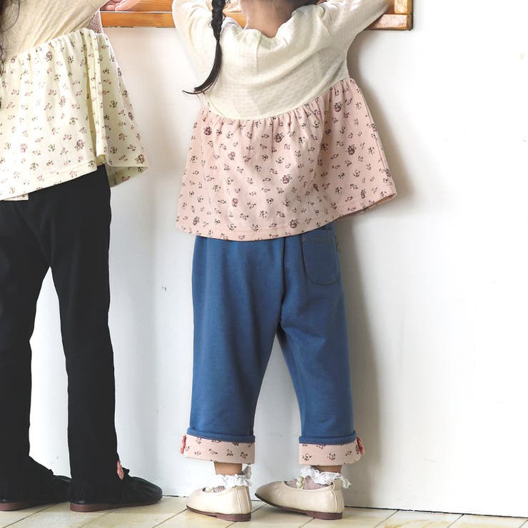 7分丈パンツ ニットデニム ガールズ | zooland | 詳細画像6 