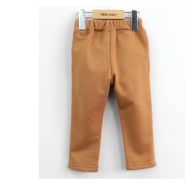 【10%OFF】子供服ボトムスパンツ女の子デザインポケットロングパンツ(80-130cm)【Uzulandウズランド】▽キッズベビーおしゃれかわいい可愛い二次加工切替女子女児こども服ベビー服秋春▽ポイント消化