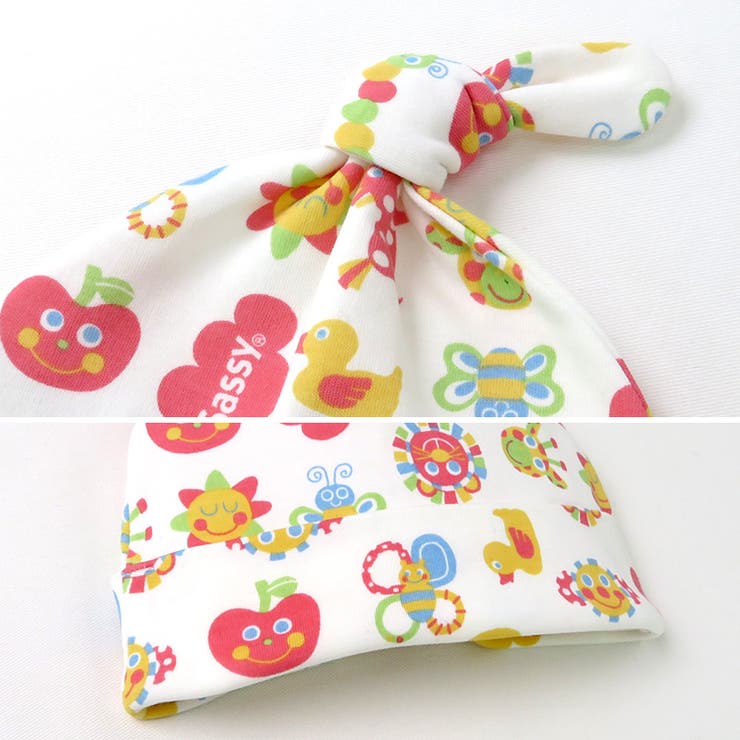 綿100％ サッシー 新生児キャップ【Sassy】 | zooland | 詳細画像8 