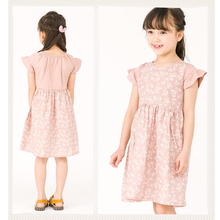 クレージュ　ワンピース　子供服　80cm ピンク 独創的 クレージュ ワンピース 子供服 80cm ピンク ワンピース