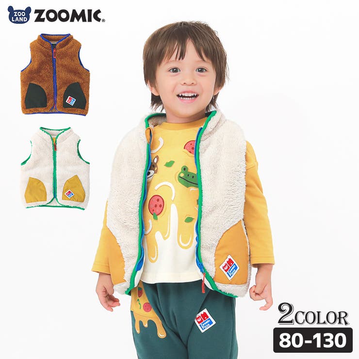 フリースベスト キッズ ベビー[品番：ZOOK0001480]｜zooland