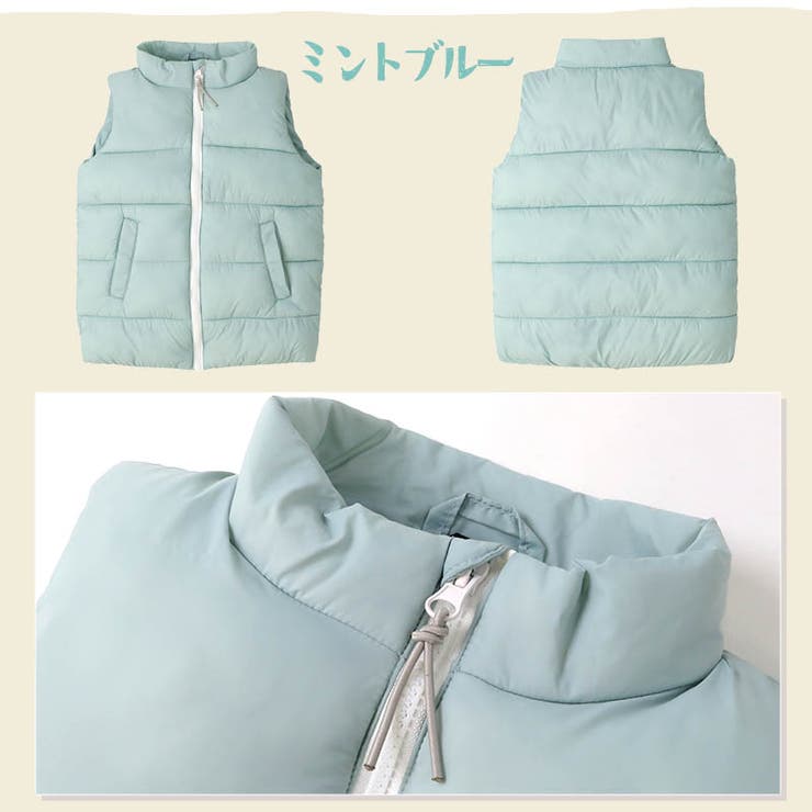 子供服 中綿ベスト 無地 | zooland | 詳細画像19 