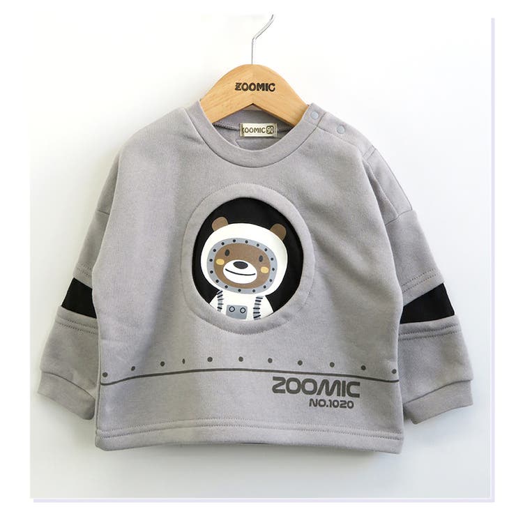スウェット BABY MILO FLOWER FRILL CREWNECK K｜トップス｜トレーナー
