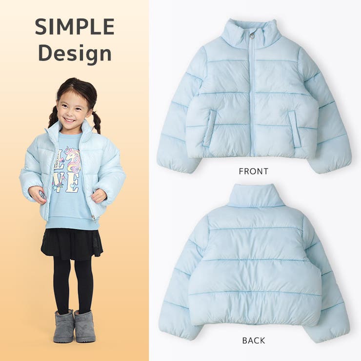 キッズ 中綿ジャケット フードなし | zooland | 詳細画像4 