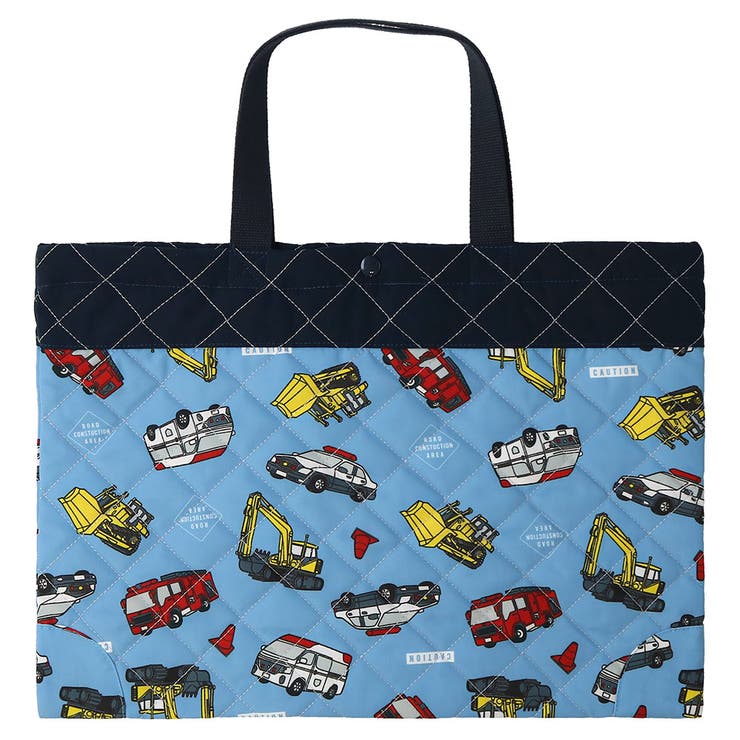 働く車 レッスンバッグ キルティング | zooland | 詳細画像3 