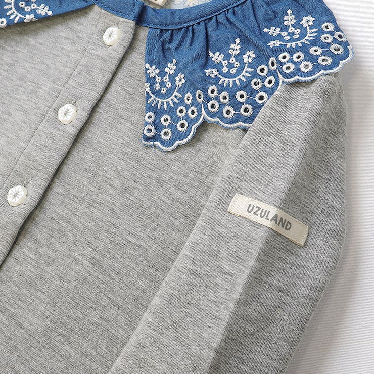 カーディガン 長袖 デニム襟付き | zooland | 詳細画像18 