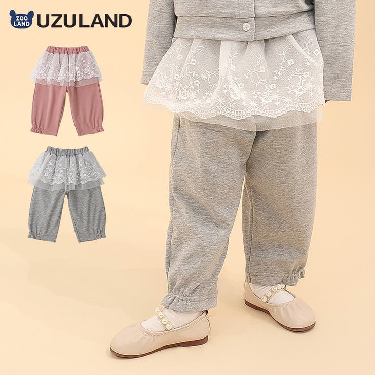 スカートパンツ レース付き チュール付き | zooland | 詳細画像1 