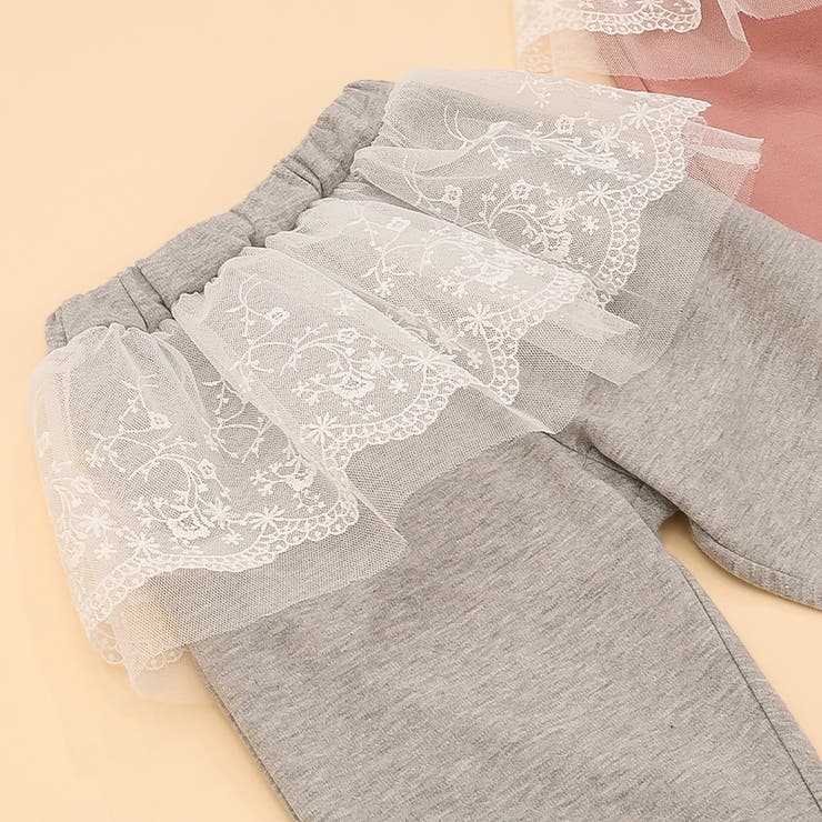 スカートパンツ レース付き チュール付き | zooland | 詳細画像4 