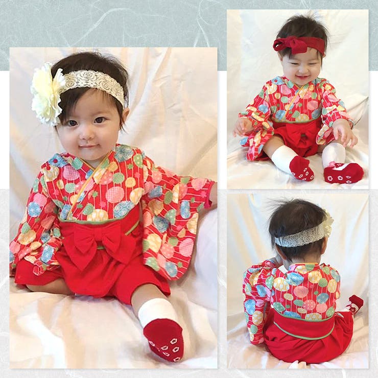 袴 ロンパース はかまロンパース | zooland | 詳細画像15 