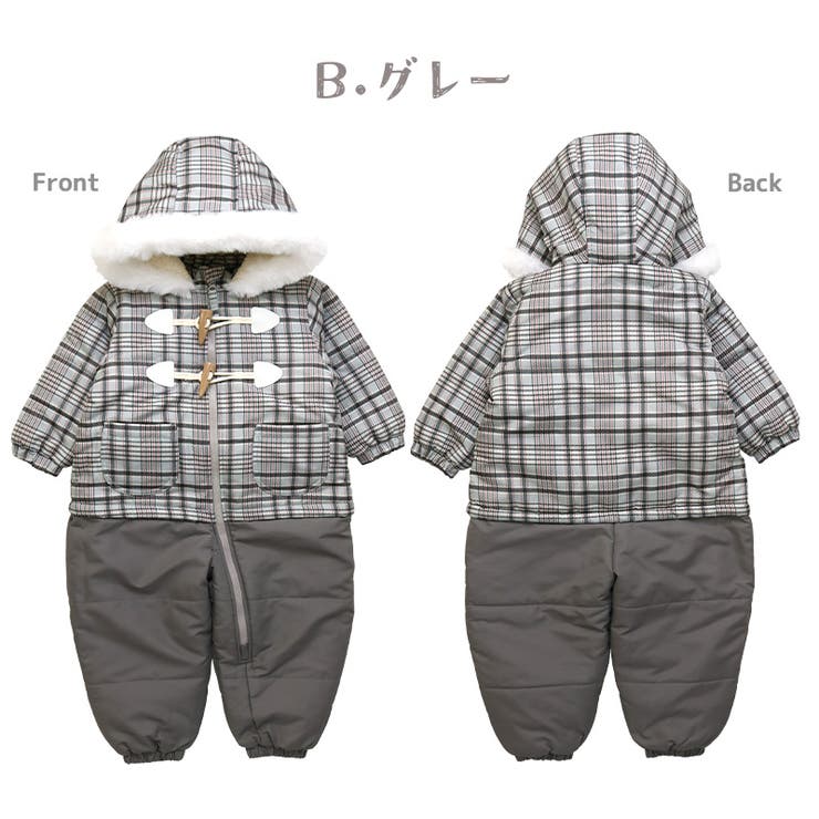 ジャンプスーツ ベビー 男の子[品番：ZOOK0001329]｜zooland