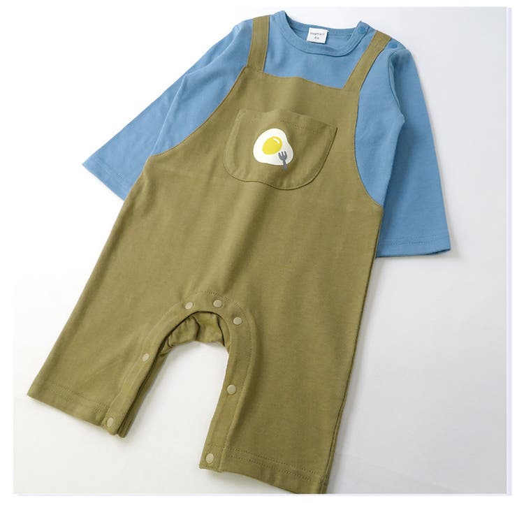 ベビー服 カバーオール オーバーオール風 | zooland | 詳細画像13 