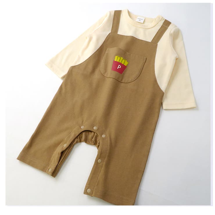 ベビー服 カバーオール オーバーオール風 | zooland | 詳細画像15 