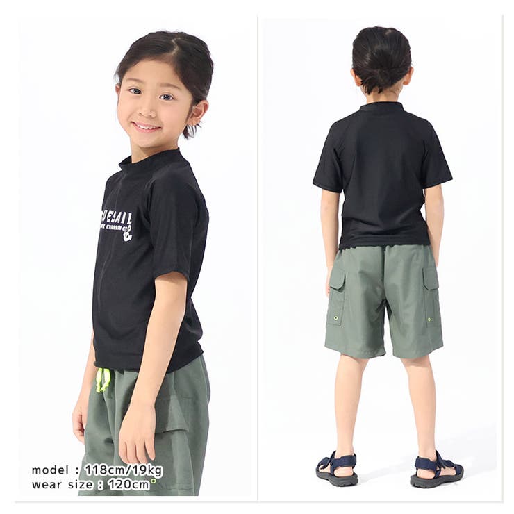 子供水着 半袖 ラッシュガード | zooland | 詳細画像10 