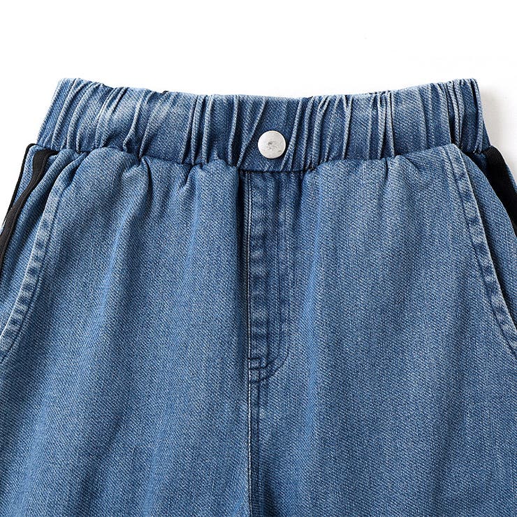 ジョガーパンツ サイドライン ストレッチデニム | zooland | 詳細画像5 