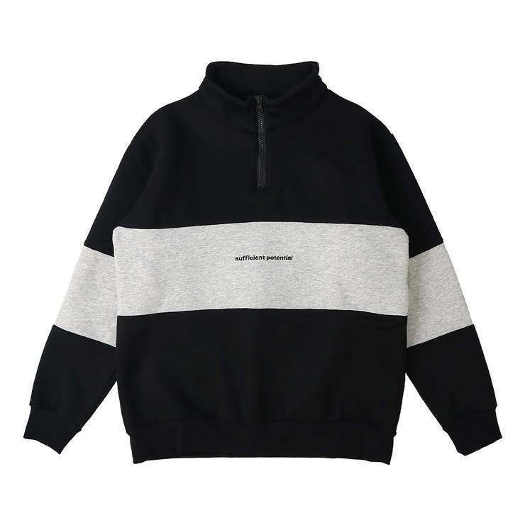 トレーナー スウェット ハーフジップ | zooland | 詳細画像3 