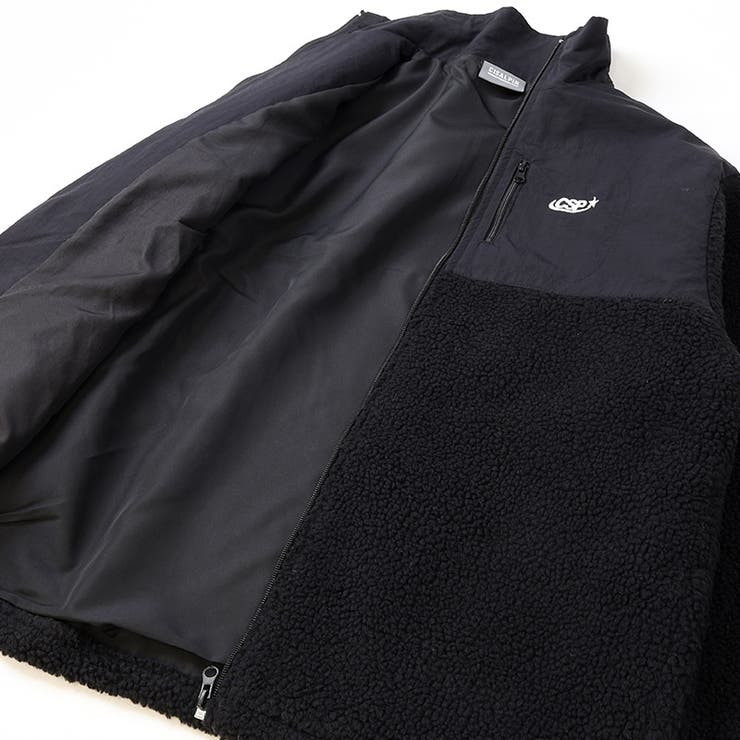 ボアジャケット 裏地付き ナイロン切替 | zooland | 詳細画像9 