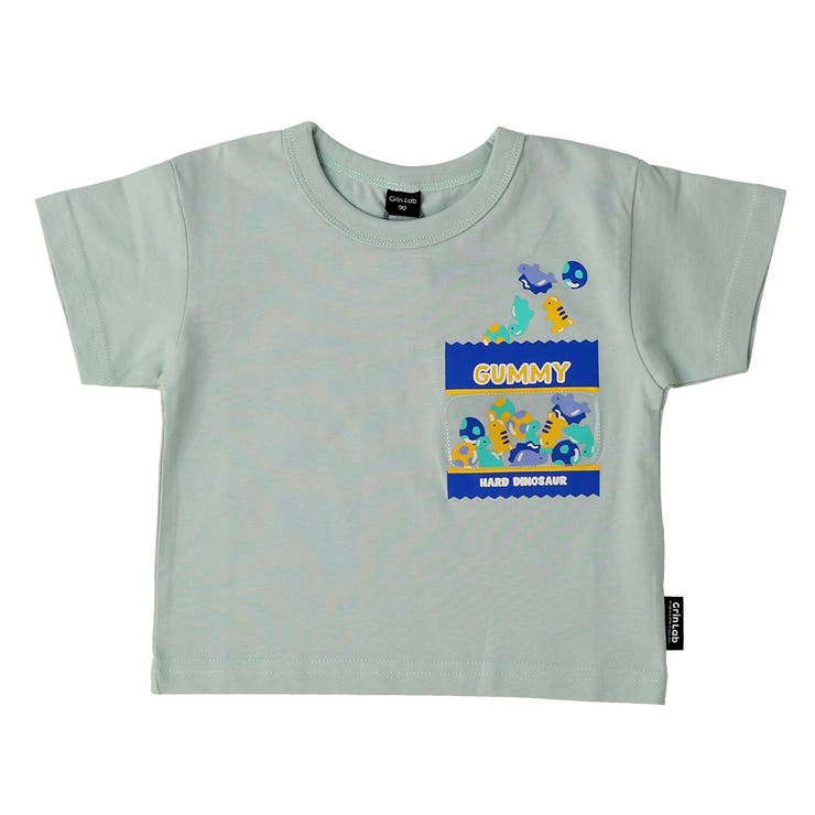 D：キャンディーポケット/グリーン | キッズ Tシャツ 半袖 | zooland