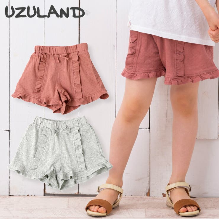 ZOOLANDフリルやわらか天竺 ショートパンツUzuland＜  ボトムス[品番：ZOOK0000321]｜zooland（ズーランド）のキッズファッション通販｜SHOPLIST（ショップリスト）