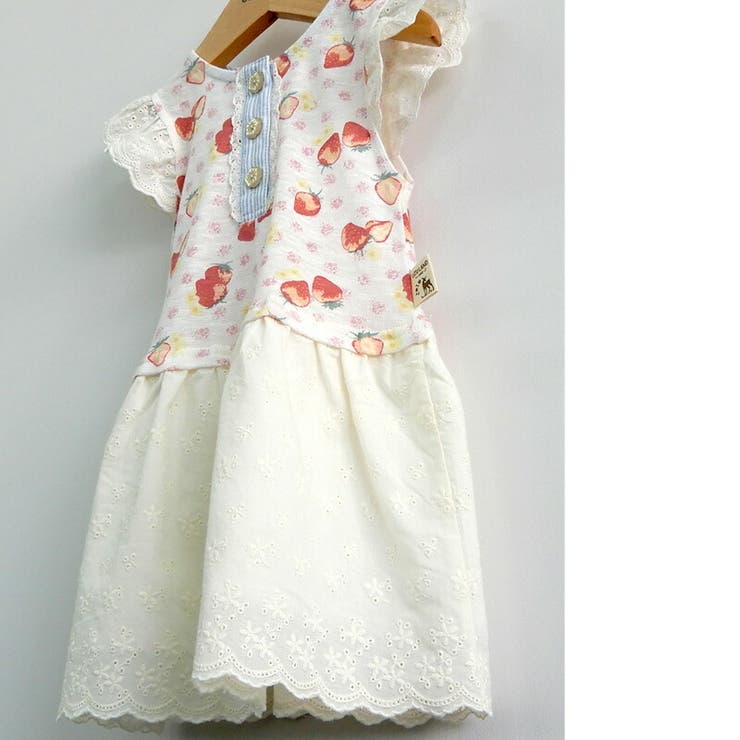 Zooland ワンピース ウズランド いちご レース 品番 Zook Zooland ズーランド のキッズファッション通販 Shoplist ショップリスト