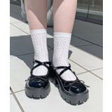 リボンデザイン厚底ヒールパンプス | SHEPP | 詳細画像28 