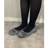 スパンコール リボン バレエシューズ | SHEPP | 詳細画像8 