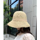 リボンテープ麦わらバケットハット | SHEPP | 詳細画像10