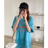 カラープリントビッグTシャツ | SHEPP | 詳細画像9 
