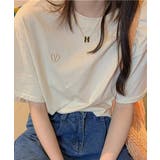 ハートロゴ刺繍Tシャツ | SHEPP | 詳細画像13