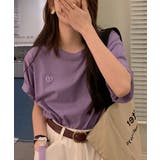 ハートロゴ刺繍Tシャツ | SHEPP | 詳細画像4