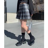 プリーツチェックミニスカート | SHEPP | 詳細画像12