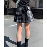 プリーツチェックミニスカート | SHEPP | 詳細画像15