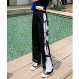 サイドリボンプリーツストレートパンツ | SHEPP | 詳細画像7 