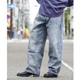 BLUE CHEMICAL | デニムパンツ メンズ ワイドパンツ | ONE 4 PREMIUM