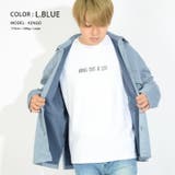 80-L.BLUE | ビッグシルエット シャツ メンズ | ONE 4 PREMIUM