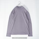PURPLE GRAY(モックネック) | スムース モックネック タートルネック | ONE 4 PREMIUM