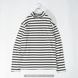 BORDER WHITE (モックネック) | スムース モックネック タートルネック | ONE 4 PREMIUM