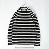 BORDER BLACK(モックネック) | スムース モックネック タートルネック | ONE 4 PREMIUM