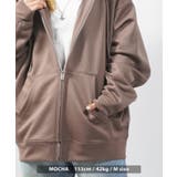 ジップアップパーカー メンズ ビッグパーカー | ONE 4 PREMIUM | 詳細画像12