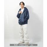 ジップアップパーカー メンズ ビッグパーカー | ONE 4 PREMIUM | 詳細画像14