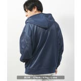 ジップアップパーカー メンズ ビッグパーカー | ONE 4 PREMIUM | 詳細画像15