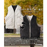 ◆ファー×キルティング リバーシブルベスト◆ キルティングベスト | ONE 4 PREMIUM | 詳細画像5