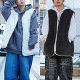 L.GRAY×C.GRAY | ◆ファー×キルティング リバーシブルベスト◆ キルティングベスト | ONE 4 PREMIUM