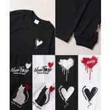 ハート刺繍 ワイドシルエット ロンt | ONE 4 PREMIUM | 詳細画像4 