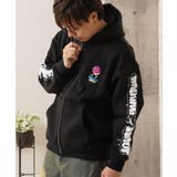 BLACK | 裏起毛 ジップパーカー メンズ | ONE 4 PREMIUM