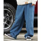INDIGO | デニムパンツ メンズ ワイドパンツ | ONE 4 PREMIUM
